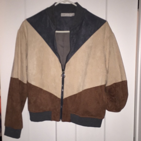 Women’s chevron bomber jacket size small - Picture 2 of 6